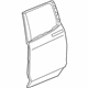 Honda 67550-T6Z-A90ZZ Panel, L. RR. Door (DOT) Honda 67550-T6Z-A90ZZ Panel, L. RR. Door (DOT)