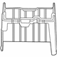 Honda 31531-T3V-A00 Cover, Battery