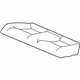 Honda 82131-TBG-A61ZA Cover, Rear Seat Cushion Trim (Cashmere Ivory)