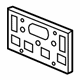 Honda 71180-T6Z-A00 Base, Front License Plate
