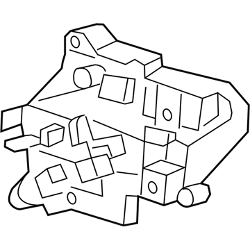 1E110-RCJ-023 Honda Plate, Junction Board Illustration 1 of 1