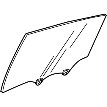 2010 Honda Insight Auto Glass - 73400-TM8-A00