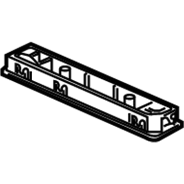 39181-TA0-A21ZN Honda Garnish, Microphone *NH836L* (WISTERIA LIGHT GRAY) Illustration 1 of 1