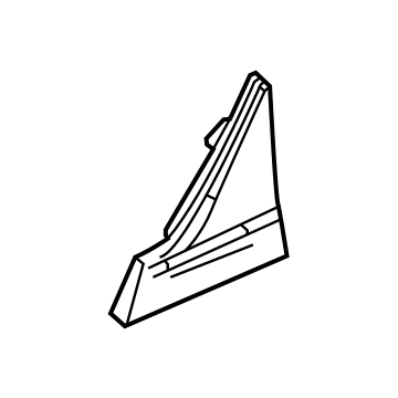Honda 72221-3W0-A01 GARN, R- FR- CORNER