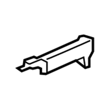 Honda 81318-THR-A01ZA Cover, R. RR. Middle Seat Riser *YR507L* (SHADOW BEIGE)
