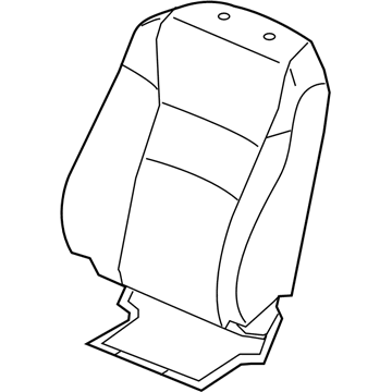 2019 Honda Passport Seat Cover - 81121-TGS-A01ZA