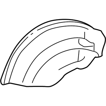 Honda 64730-ST7-R01ZZ Wheelhouse L RR