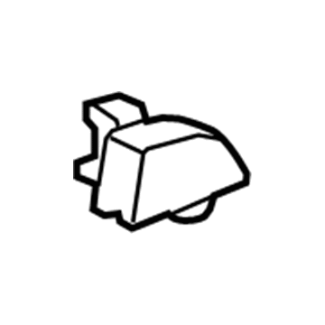 81553-SHJ-A21ZM Honda Cover, L. Center (Lower) *YR309L* (TU LIGHT BEIGE) Illustration 1 of 1