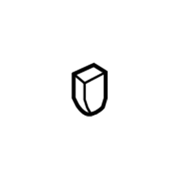 Honda 81252-SDB-A71ZY Knob *YR309L* (B) (TU LIGHT BEIGE) 81252-SDB-A71ZY Honda Knob *YR309L* (B) (TU LIGHT BEIGE) Illustration 1 of 1