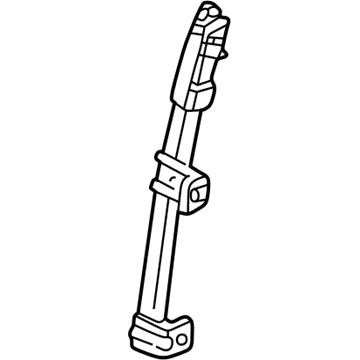 72270-S82-A01 Honda Left Front Door Sash (Lower) Illustration 1 of 1
