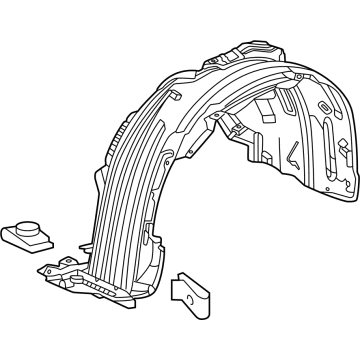 Honda Pilot Wheelhouse - 74100-T90-A00