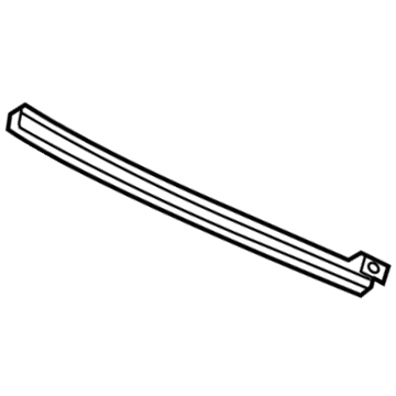 Honda 72271-SZA-A01 Sash, L. FR. Door Center (Lower)