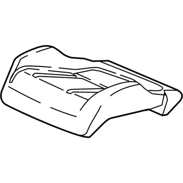 2020 Honda Civic Seat Cushion - 81137-TBF-A01