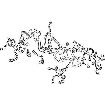 32200-TRW-A00 Honda Wire Harn MTr Room Illustration 1 of 1
