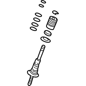 Honda Civic Power Steering Control Valve - 53641-S04-A54