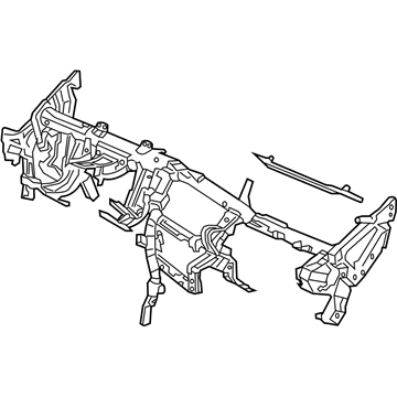 Honda 61310-TS8-A00ZZ Beam, Steering Hanger