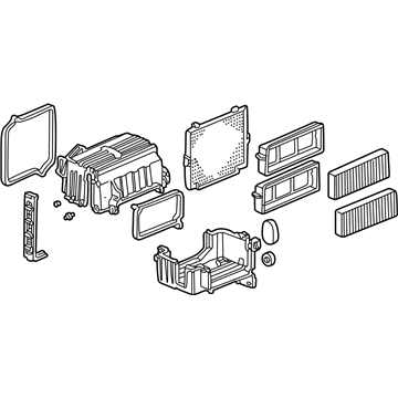 79810-S84-Y00 Honda Duct Assy., Heater Illustration 1 of 1
