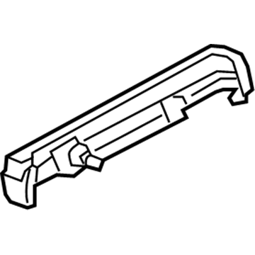 81679-S9A-J21ZA Honda Cover B, L. Riser (Inner) *NH167L* (GRAPHITE BLACK) Illustration 1 of 1