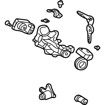 2006 Honda CR-V Ignition Lock Cylinder - 06350-S9A-A30ZA