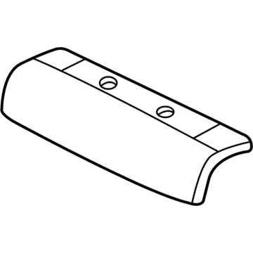 81222-S87-A50ZD Honda Cover, FR. *NH264L* (CLASSY GRAY) Illustration 1 of 1