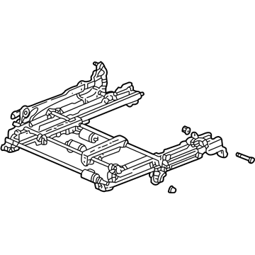 Honda 81660-S80-A54 Left Slide Adjuster (Outer) 81660-S80-A54 Honda Left Slide Adjuster (Outer) Illustration 1 of 1