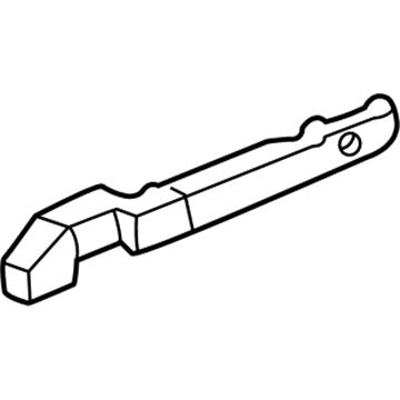 81621-S87-A50ZD Honda Cover, L. Height (Outer) *NH264L* (CLASSY GRAY) Illustration 1 of 1