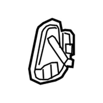 Honda 72322-TG7-A01 Barrier A, R. FR. Door Panel