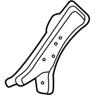 Honda 64321-SDA-A03ZZ Extension, R. RR. Wheel Arch