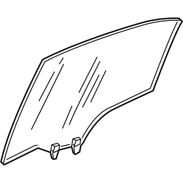 2014 Honda Civic Auto Glass - 73450-TR3-A00