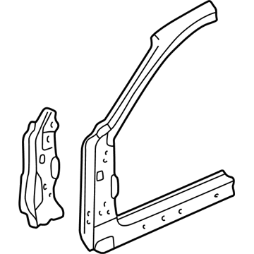 Honda 04645-S00-A10ZZ Panel Set, L. FR. (Outer)