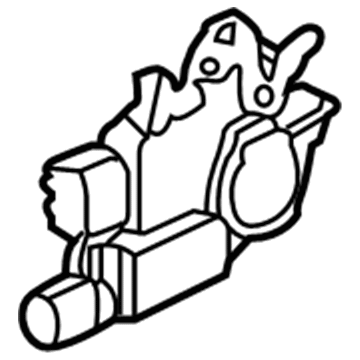 Honda 72615-SEA-G01 Actuator Assembly, Passenger Side Door Lock 72615-SEA-G01 Honda Actuator Assembly, Passenger Side Door Lock Illustration 1 of 1