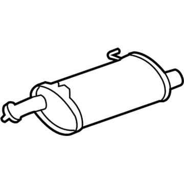 Honda 18305-TL2-A03 Silencer Complete, Exhaust (L)