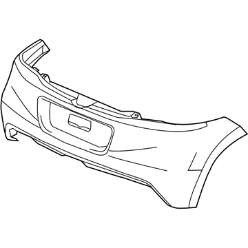 Honda CR-Z Bumper - 04715-SZT-A80ZZ