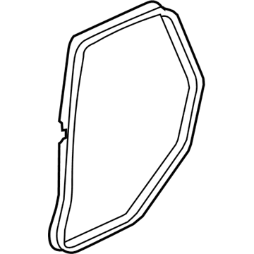 2007 Honda Fit Door Seal - 72815-SAA-013