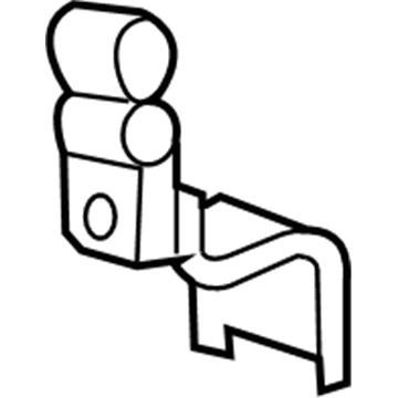 80363-S3V-A00 Honda Bracket C, Air Conditioner Pipe Illustration 1 of 1