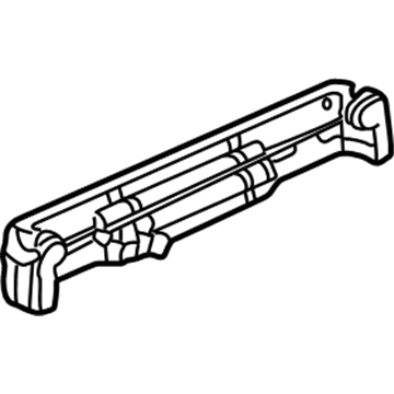 81268-S9A-J01ZB Honda Cover, R. Riser (Outer) *YR203L* (SADDLE) Illustration 1 of 1