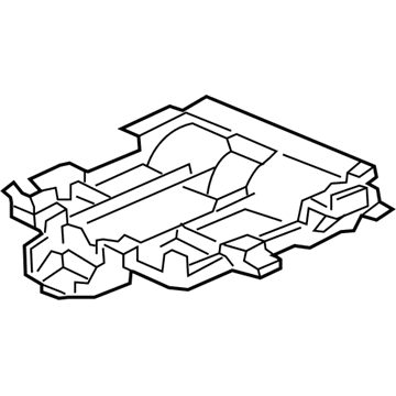 Honda 39467-S0X-003ZE Garnish (Inner) *YR204L* (LIGHT SADDLE)