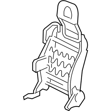 Honda 81126-S5T-A02 Frame, R. FR. Seat-Back
