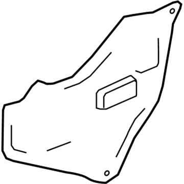 Honda 72321-TEA-T01 Seal, R. FR. Door Hole
