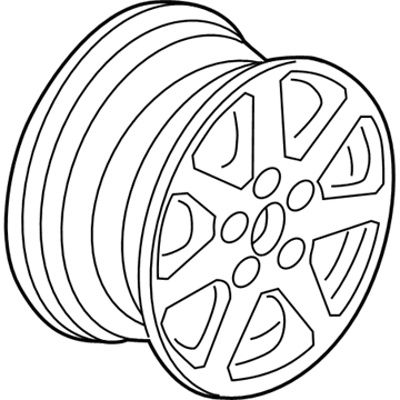2010 Honda Accord Spare Wheel - 08W18-TA0-101