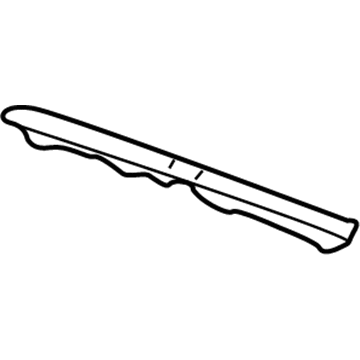 Honda 77461-S0K-A01ZC Garnish R *YR164L*