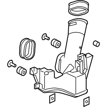 Honda 17230-RK1-A00 Chamber Assy,Reso