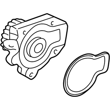 19200-P72-003 Honda Water Pump Illustration 1 of 1