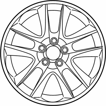 Honda Crosstour Spare Wheel - 08W18-TP6-100