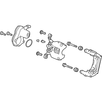 Honda Pilot Brake Caliper Bracket - 43018-TYA-A00
