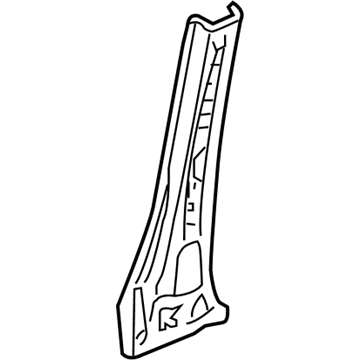 Honda 64620-SJC-A00ZZ Pillar, L. Center (Inner)