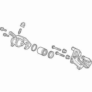 Honda HR-V Brake Caliper Bracket - 43018-3W0-A00