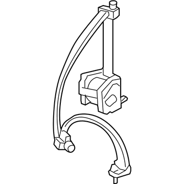 04827-SJC-A00ZC Honda Tongue Set (Gray) Illustration 1 of 1