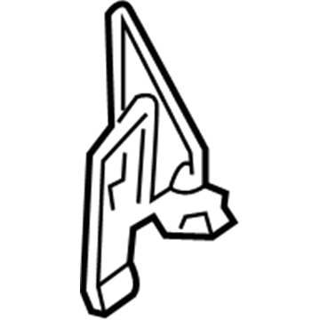 Honda 50816-TZ5-A00 Shield, RR. Engine Mounting Heat
