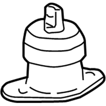 Honda 50820-SEA-E01 Rubber Assy., Engine Side Mounting (AT)
